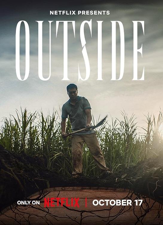 Outside