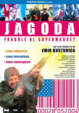 Jagoda fragole al supermarket