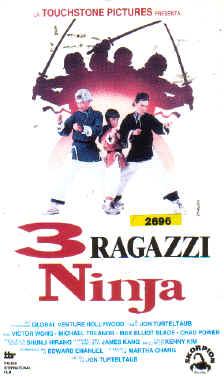 3 ragazzi Ninja