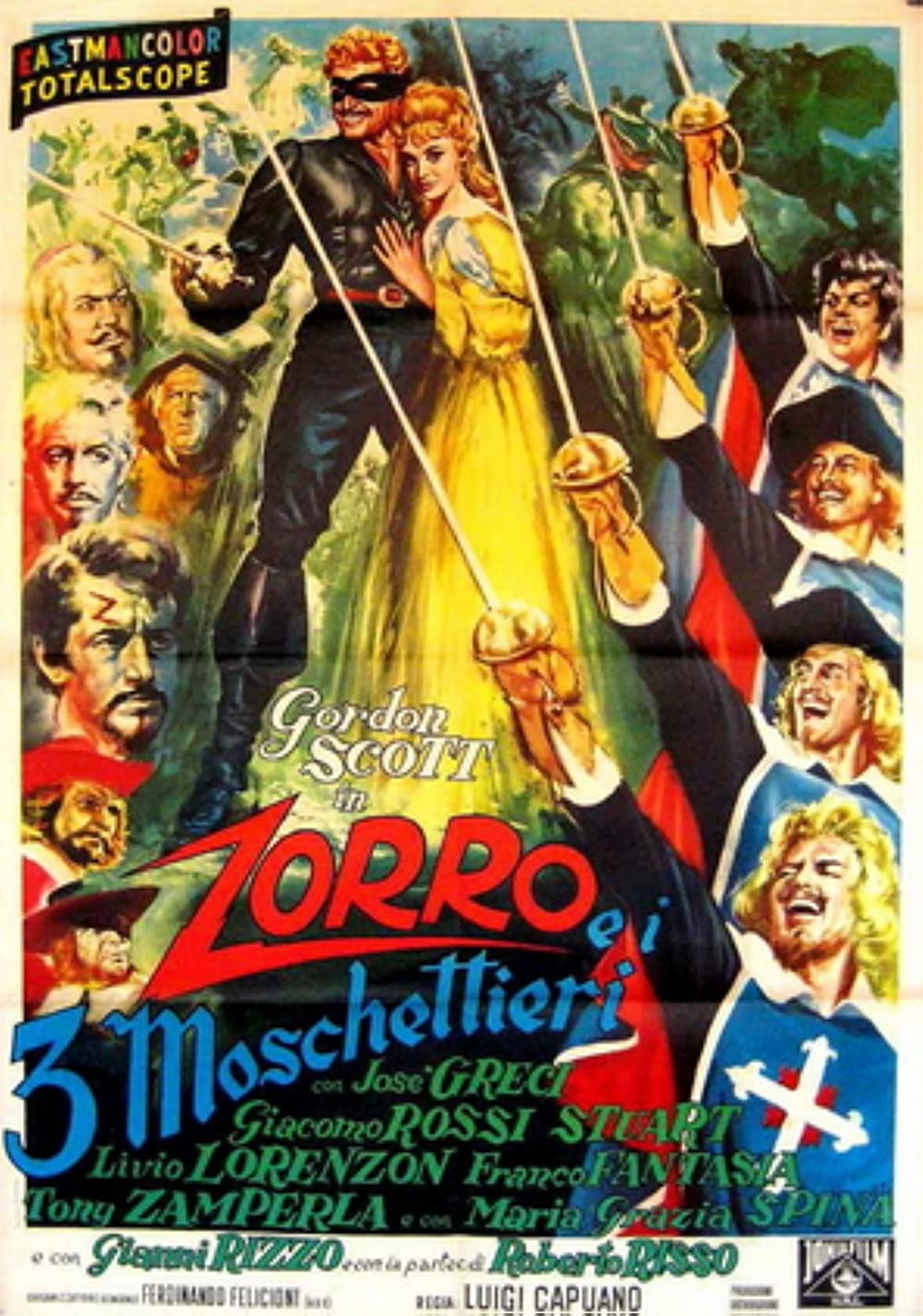 Zorro e i tre moschettieri