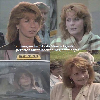 La signora con il taxi
