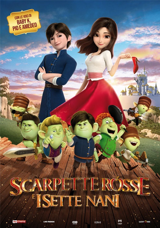 Scarpette Rosse e i sette nani