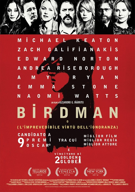 Birdman - o (L'imprevedibile virtù dell'ignoranza)