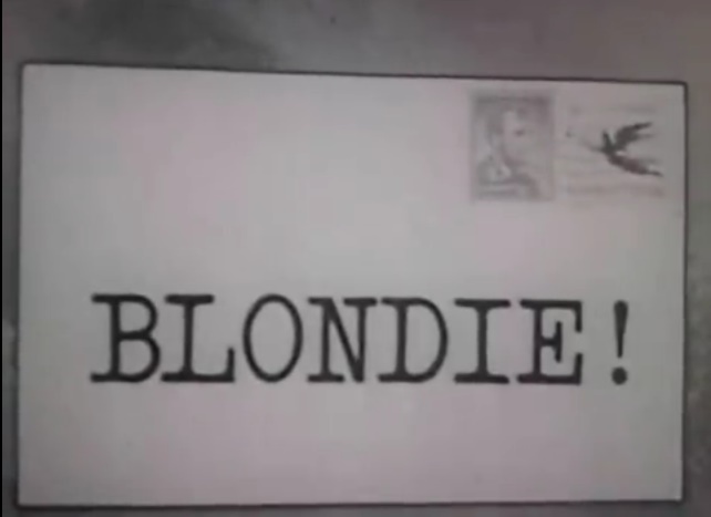 Blondie!